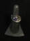 Modernist Sterling Silver Ring W/ Mystic Gemstone - Size 5