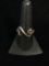 JWBR Jane Seymour Open Heart Sterling Silver Ring - Size 8.25