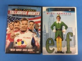 2 Movie Lot: WILL FERRELL: Elf & Talladega Nights DVD
