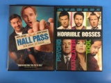 2 Movie Lot: JASON SUDEIKIS: Hall Pass & Horrible Bosses DVD