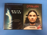 2 Movie Lot: Horror: White Noise & Orphan DVD