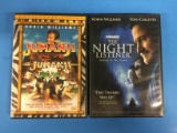 2 Movie Lot: ROBIN WILLIAMS: Jumanji & The Night Listener DVD