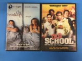 2 Movie Lot: VINCE VAUGHN: Old School & The Break-Up DVD