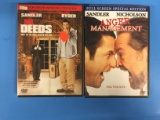 2 Movie Lot: ADAM SANDLER: Mr. Deeds & Anger Management DVD