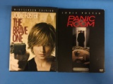 2 Movie Lot: JODIE FOSTER: The Brave One & Panic Room DVD