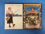 2 Movie Lot: ROBIN WILLIAMS: Mrs. Doubtfire & Jumanji DVD