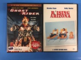 2 Movie Lot: NICOLAS CAGE: Raising Arizona & Ghost Rider DVD