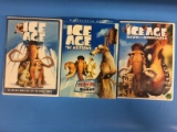 3 Movie Lot: Ice Age, Ice Age The Meltdown & Ice Age Dawn of the Dinosaurs DVD