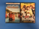 2 Movie Lot: VINCE VAUGHN: Old School & Couples Retreat DVD