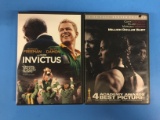 2 Movie Lot: MORGAN FREEMAN: Invictus & Million Dollar Baby DVD