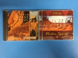 2 CD Lot: Native American: Spirit Winds & Nature Spirit CD