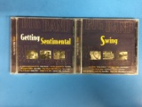 2 CD Lot: Big Band: Getting Sentimental & Swing CD
