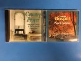 2 CD Lot: Country Prayer & Peace In the Valley CD