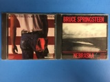 2 CD Lot: Bruce Springstein: Born In the USA & Nebraska CD