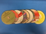 10 Count Lot of Mixed Genre CDs Without Cases - Loose Discs