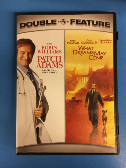 Double Feature - Robin Williams - Patch Adams & What Dreams May Come DVD
