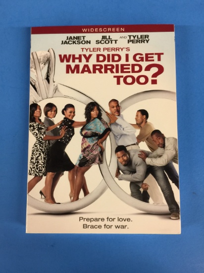 BRAND NEW SEALED Why Did I Get Married Too? DVD