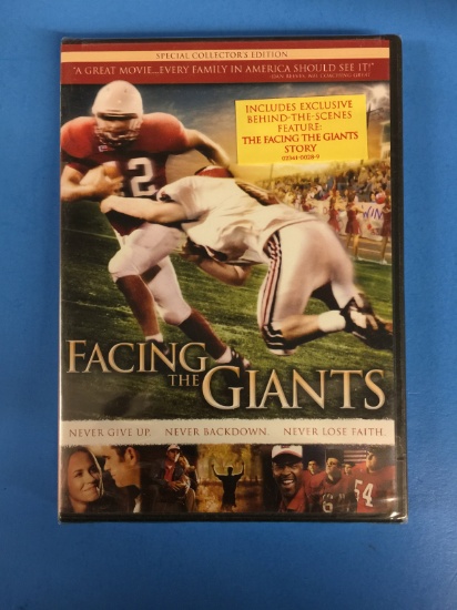 BRAND NEW SEALED Facing the Giants DVD