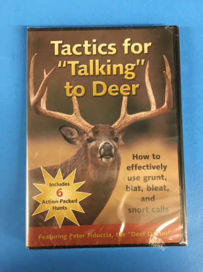 BRAND NEW SEALED Tactics for "Talking" to Deer DVD