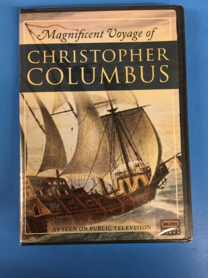 BRAND NEW SEALED Magnificent Voyage of Christopher Columbus DVD