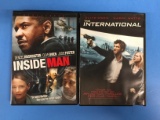 2 Movie Lot: CLIVE OWEN: Inside Man & The International DVD