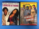2 Movie Lot: STEVE HARVEY: Love Dont Cost A Thing & The Original Kings of Comedy DVD