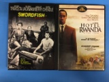 2 Movie Lot: DON CHEADLE: Swordfish & Hotel Rwanda DVD