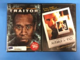 2 Movie Lot: GUY PEARCE: Memento & Traitor DVD