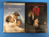 2 Movie Lot: RACHEL MCADAMS: The Notebook & Red Eye DVD
