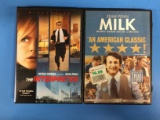 2 Movie Lot: SEAN PENN: The Interpreter & Milk DVD