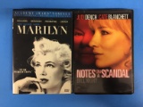 2 Movie Lot: JUDI DENCH: Marilyn & Notes On A Scandal DVD