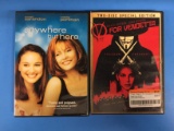 2 Movie Lot: NATALIE PORTMAN: Anywhere But Here & V For Vendetta DVD