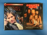 2 Movie Lot: MARIA BELLO: A History of Violence & Coyote Ugly DVD