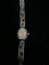LA Express Gold and Silver Tone Women's Watch with Deco Wings with Band