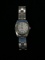 Timex Indiglo Silver and White Tone Women's Watch with Stainless Band