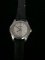 Silver Tone Women's Wenger Swiss Made Watch with Black Band