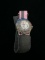 Coleman Silver and White Tone Women's Watch with Pink and Gray Band