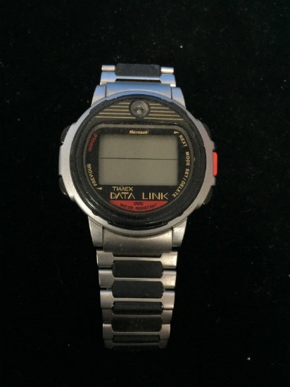 Vintage Timex Microsoft Men's Data Link Water Resistant Watch