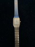Vintage Seiko Gold Tone Women's Watch with Gold Tone Band