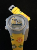Minions Despicable Me 2 Yellow and Blue Tone Digital Watch