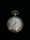 Saiho Silver Tone Pocket Watch without Cover
