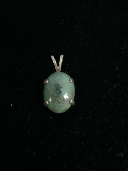 Sterling Silver & Turquoise Pendant