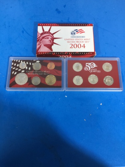 2004 United States Mint Silver Proof Set - RARE