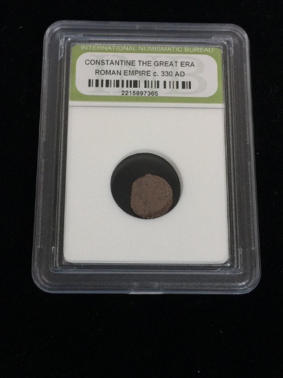 INB Graded Constantine The Great Era Roman Empire 330 AD Coin