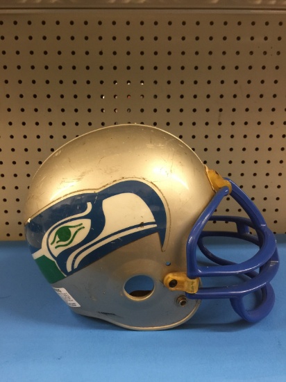 Vintage Riddell Seattle Seahawks Full Size Replica Football Helmet