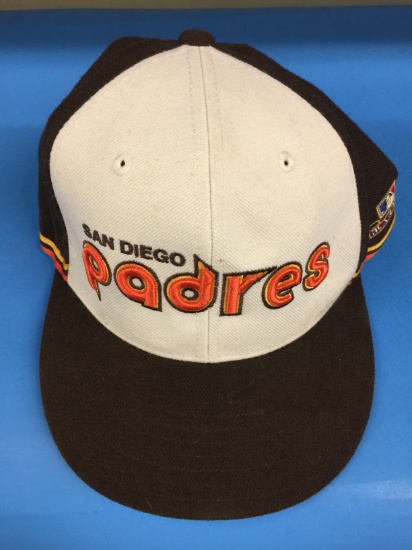 American Needle Cooperstown Collection San Diego Padres Fitted Hat - Size 7-1/2