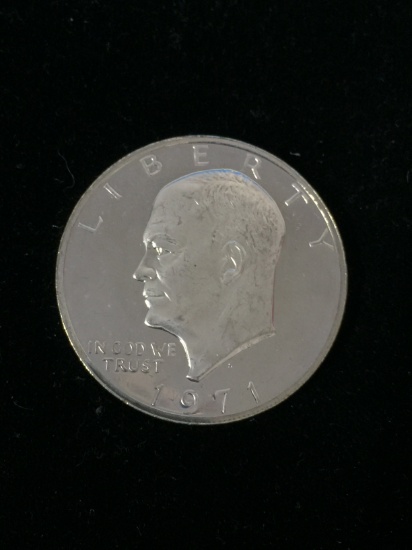 1971-S United States Eisenhower Silver Dollar - 40% Silver Proof Coin