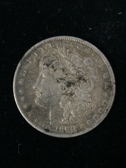 1890 United States Morgan Silver Dollar - 90% Silver Coin