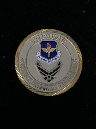 United States Air Force 80th Flying Training Wing Sheppard AFB Challenge Coin