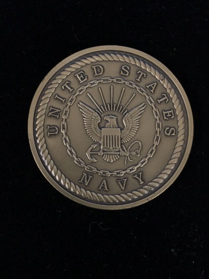 USS Thomas A. Edison SSN-610 Submarine United States Navy Challenge Coin
